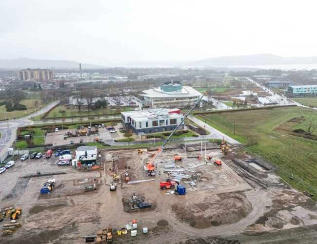 Global’s New Inverness HQ Reaches First Major Milestone