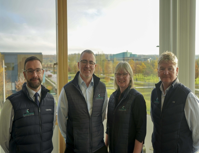 Capstone Construction strengthens leadership team with key senior appointments